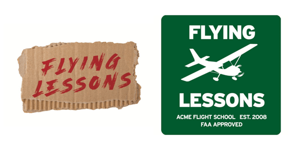 branded sign example